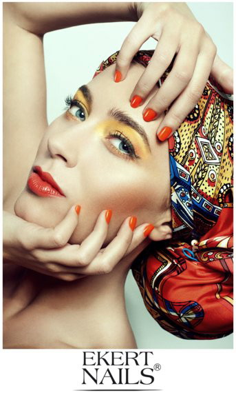 Marcelina Zawadzka w kampanii marki Ekert Nails