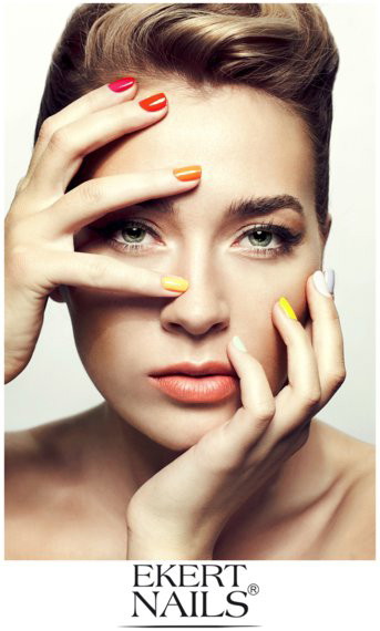 Marcelina Zawadzka w kampanii marki Ekert Nails