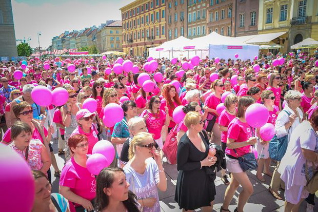 Marsz Różowej Wstążki Avon Walk 2014