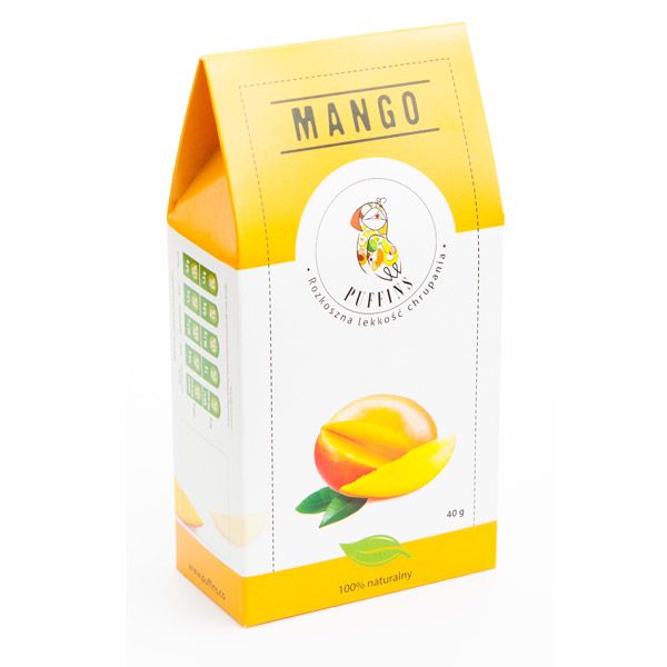Nowości spożywcze, grudzień 2014: Puffins Mango
