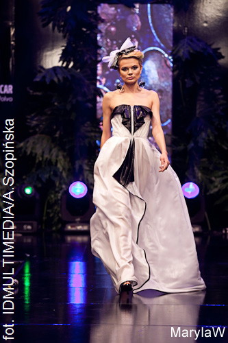 suknia ecru Maryla W- wiosna/lato 2011
