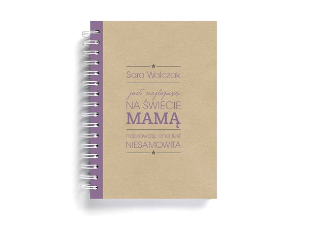 Personalizowany notes na Dzień Matki, Crazyshop.pl, 39 zł