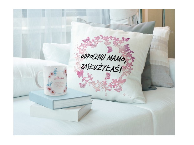 Poduszka i kubek na Dzień Mamy, DaWanda, 29