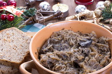 kapusta z grzybami przepis babci