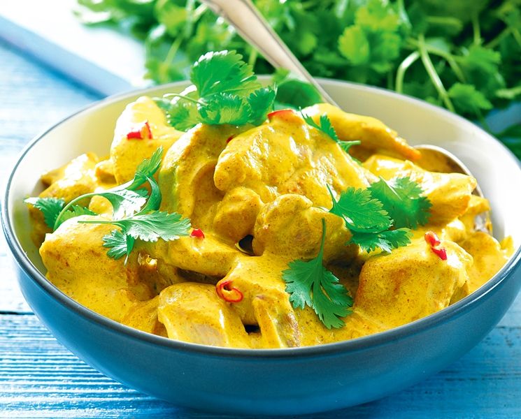 wieprzowina curry przepis, przepis na wieprzowinę w sosie curry, mięso w sosie curry przepis