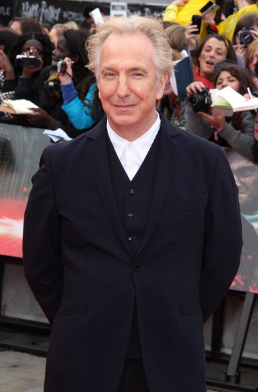 Alan Rickman - Światowa premiera Insygniów Śmierci