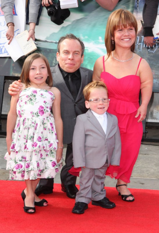 Warwick Davis - Światowa premiera Insygniów Śmierci