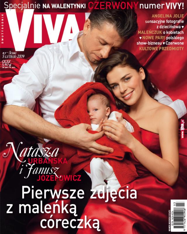 Viva, okładka, Natasza Urbańska, Janusz Józefowicz