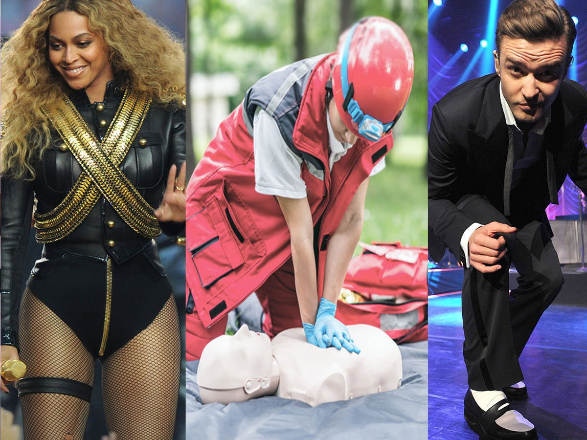 Beyonce, Justin Timberlake - ich utwory pomagają w resuscytacji