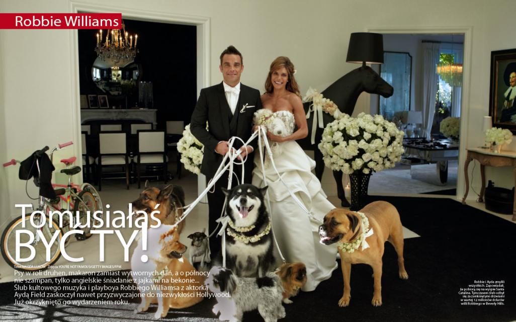 Robbie Williams, Ayda Field