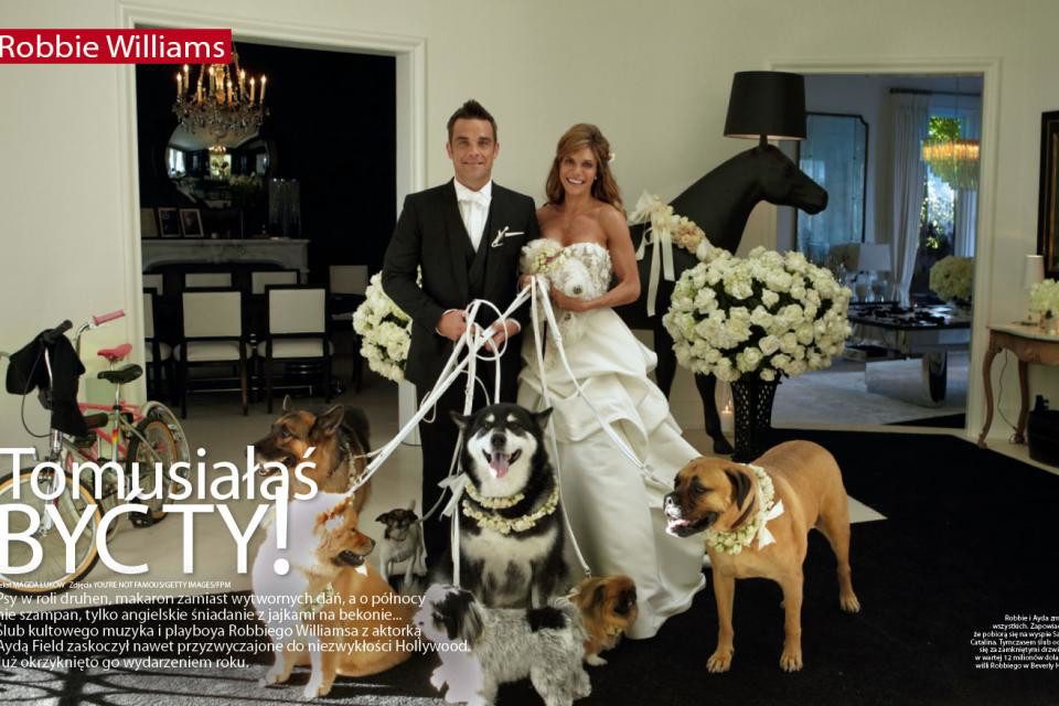 Robbie Williams, Ayda Field