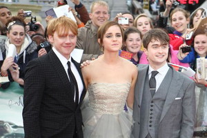 Rupert Grint, Emma Watson, Daniel Radcliffe