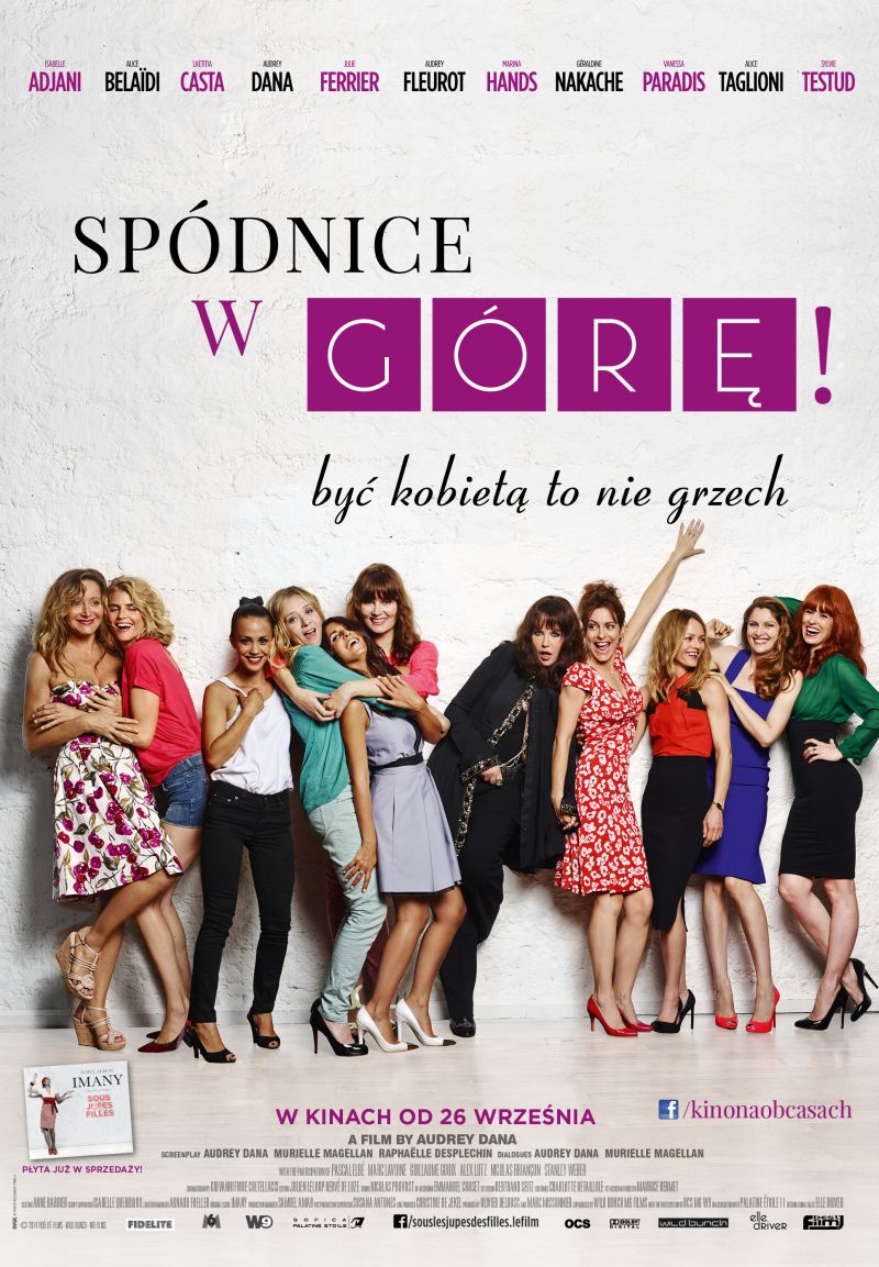 Spódnice w górę - premiera 26 września - reżyseria Audrey Dana
