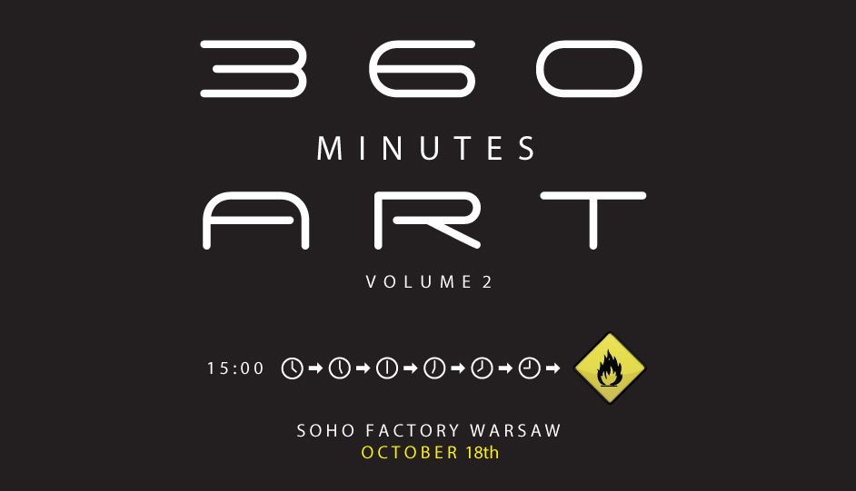 Projekt 360 Minutes Art w Soho Factory w Warszawie