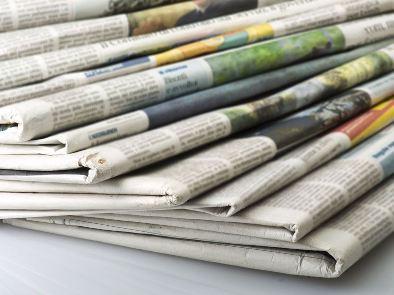 co zrobić ze starymi gazetami, nietypowe zastosowanie gazet