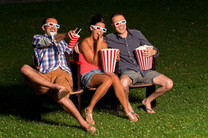 Filmowa stolica - filmy na weekend w plenerze