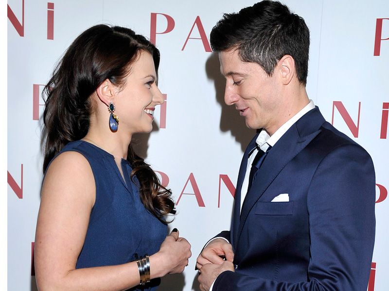 Anna i Robert Lewandowscy
