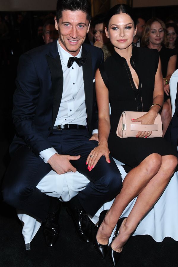 Anna i Robert Lewandowscy na gali Superbrands