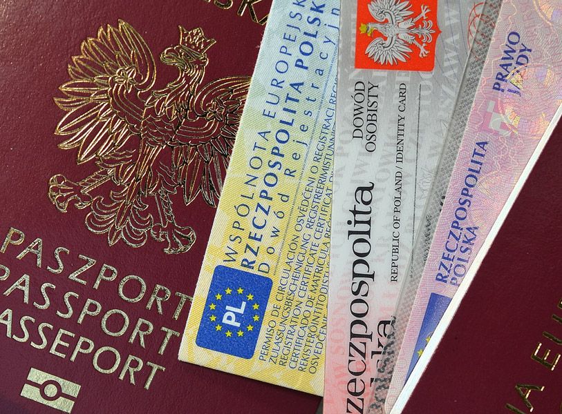 Zgubiony dowód osobisty lub paszport