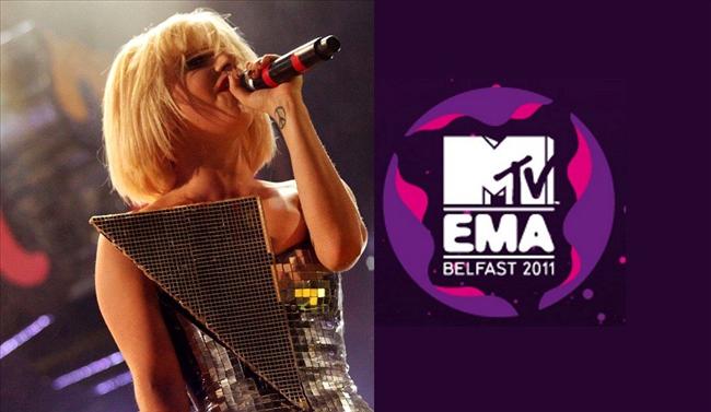 Lady Gaga i Justin Bieber zwycięzcami MTV EMA 2011