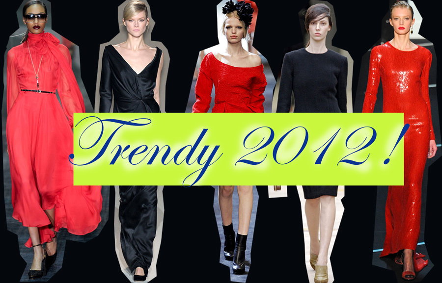 Elegancka czerń i czerwień 2012