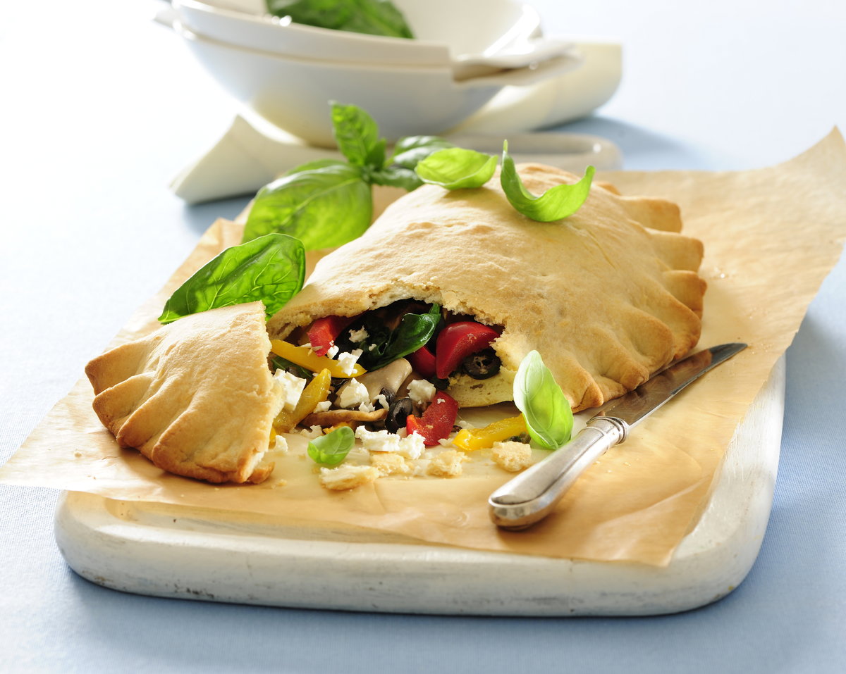 Wegetariańskie calzone