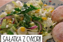 sałatka z cykorii