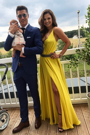 Lewandowscy ochrzcili córkę Klarę