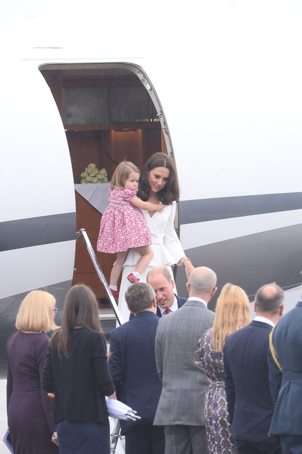 Kate i William przylecieli do Polski
