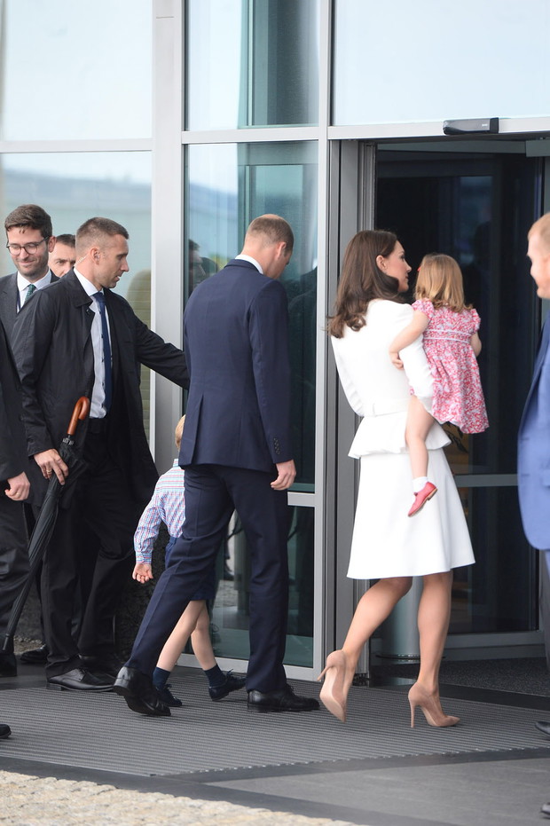 Kate i William przylecieli do Polski