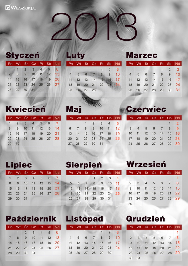 kalendarz2013zkobietawtle-5648e7f