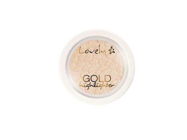 Roświetlacz do twarzy w kamieniu Gold Highlighter Lovely, cena, ok. 10 zł