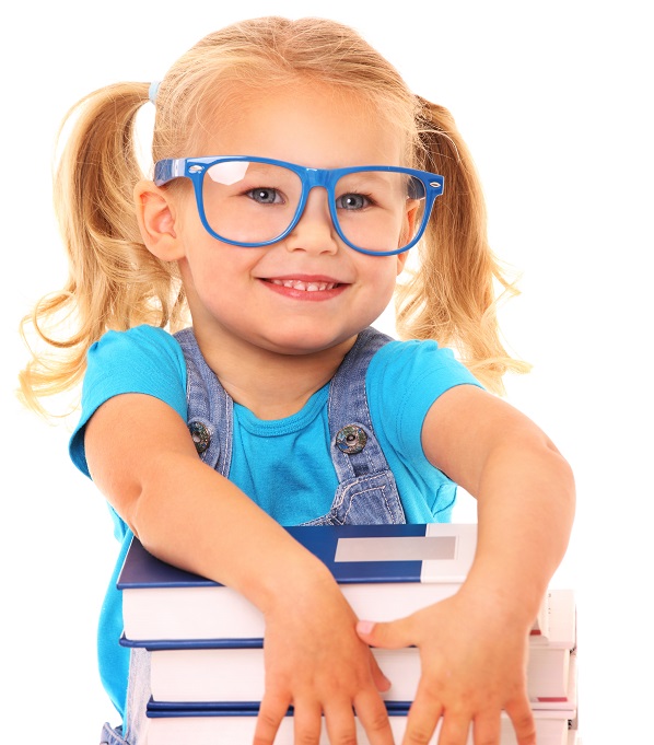Smart young girl