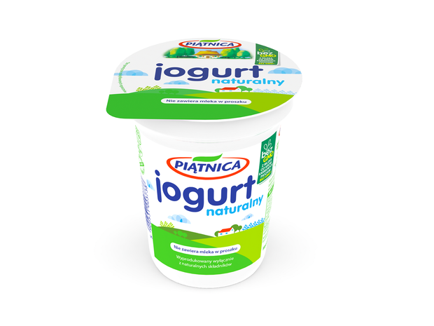 Jogurt naturalny Piątnica w nowej odsłonie