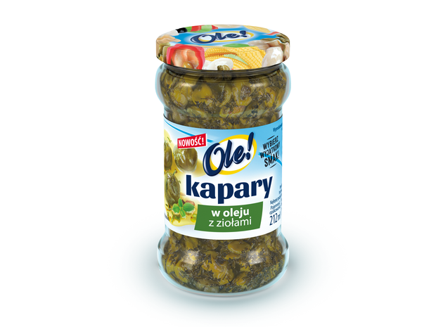 Kapary w oleju z ziołami, Ole!