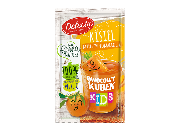 Kisiel Delecta marchew&pomarańcza