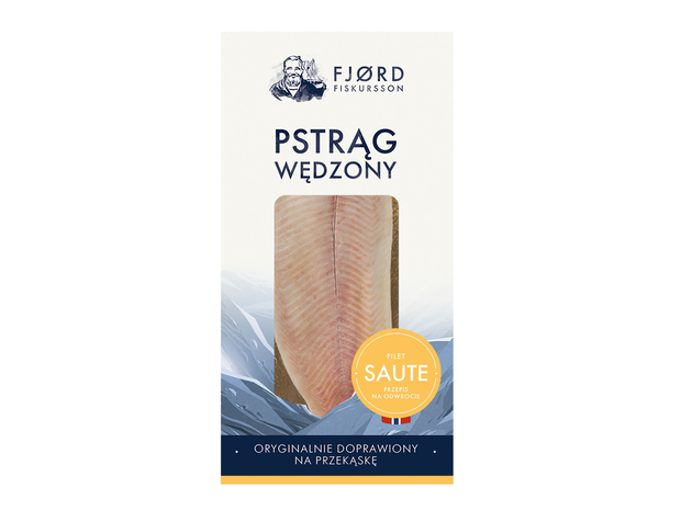 Nowy pstrąg wędzony