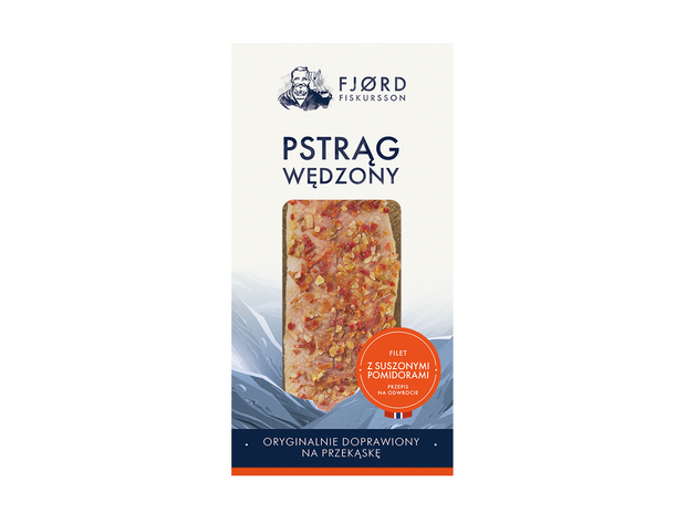 Nowy pstrąg wędzony