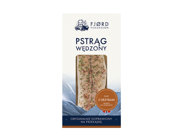 Nowy pstrąg wędzony