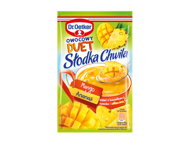 Słodka Chwila Dra Oetkera - duet mango&ananas