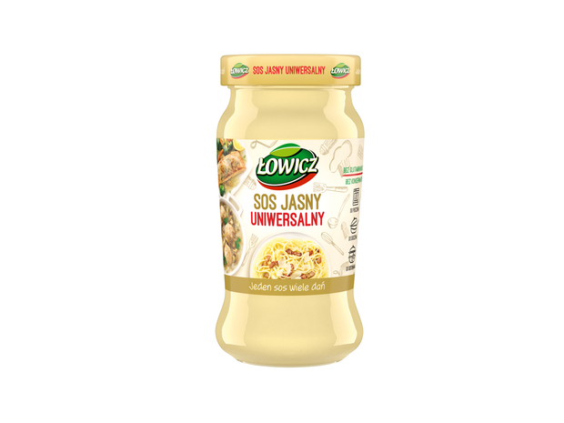 Sos jasny uniwersalny Łowicz - cena ok. 4 zł