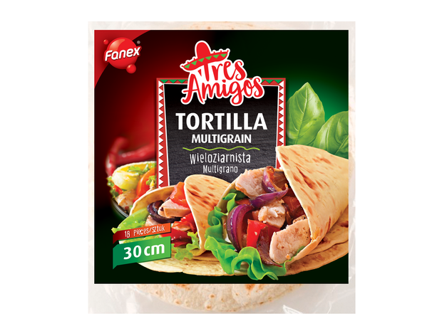 Tortilla wieloziarnista, Tres Amigos