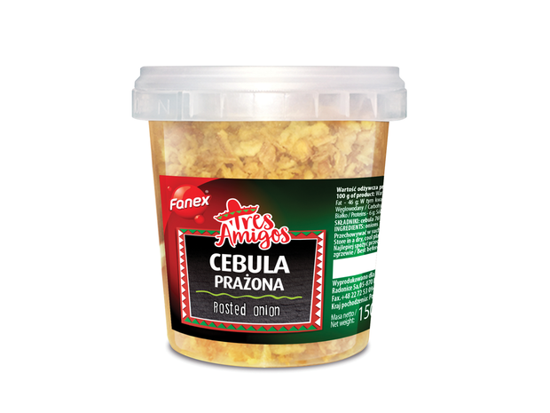 Tres Amigos, cebula prażona