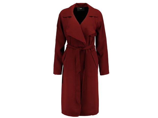 Bordowy prochowiec Bik Bok, cena, ok. 209 zł / Zalando