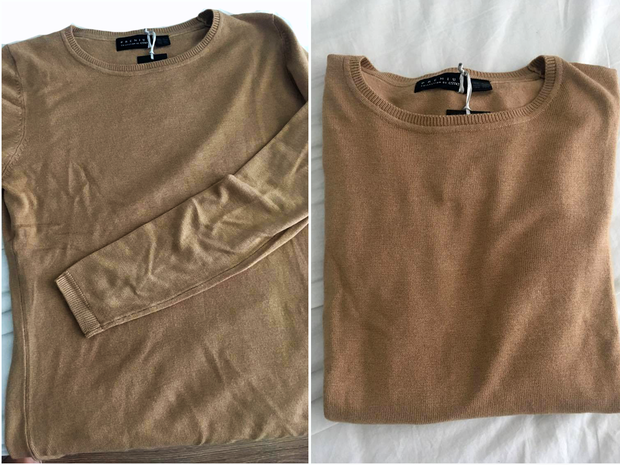 Beżowy sweter Esmara Premium, cena 34,99 zł