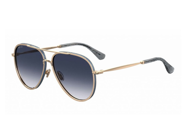 Okulary przeciwsłoneczne pilotki, Jimmy Choo, cena ok. 1199,20 zł
