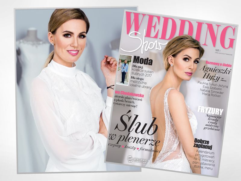 Agnieszka Hyży, magazyn Wedding Show