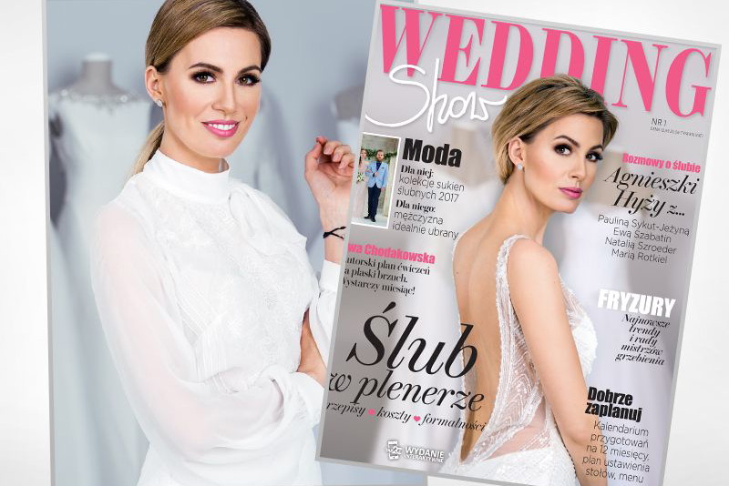 Agnieszka Hyży, magazyn Wedding Show