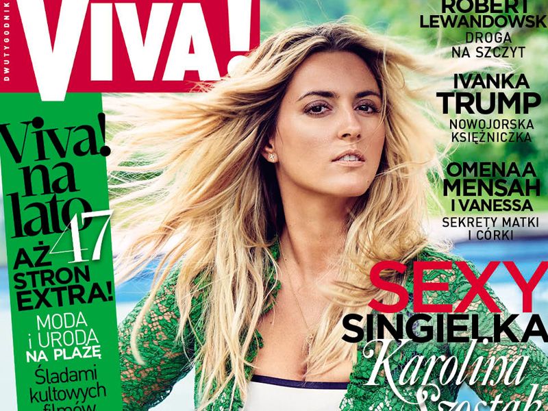 Karolina Szostak na okładce Vivy