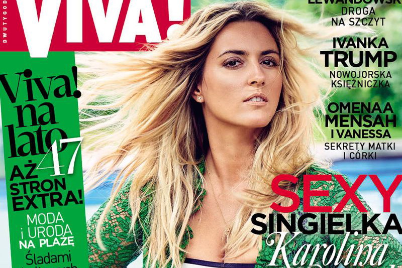 Karolina Szostak na okładce Vivy